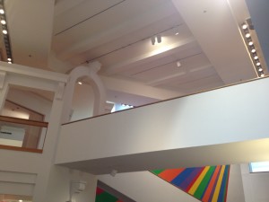 Interior view, Williams College Museum of Art