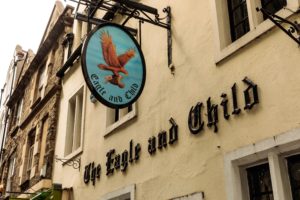 The Eagle and Child, historic pub in Oxford