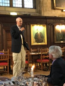 Bill Untereker at Balliol College